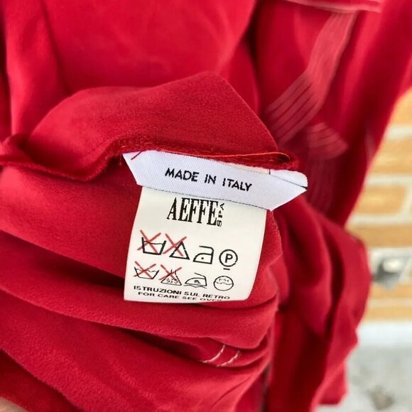 Moschino cheap and chic silk blouse size 12 - Picture 10 of 11